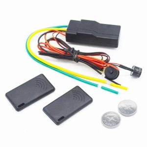 Engine Immobilizer, 2.4GHZ Engine Immobilizer Anti-Hijacking Alarm System Intelligent Circuit Cut Off Universal for DC12V Vehicles