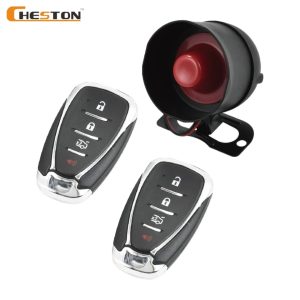 Universal Anti-Hijacking Car Security Car Alarm System With Auto Door Lock